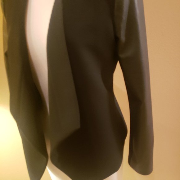 NWT BCBGMAXAZRIA Abree Black Long Sleeve Jacket - Picture 10 of 12